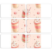 Магнитные фотопазлы 90 на 50 набор 6 штук 