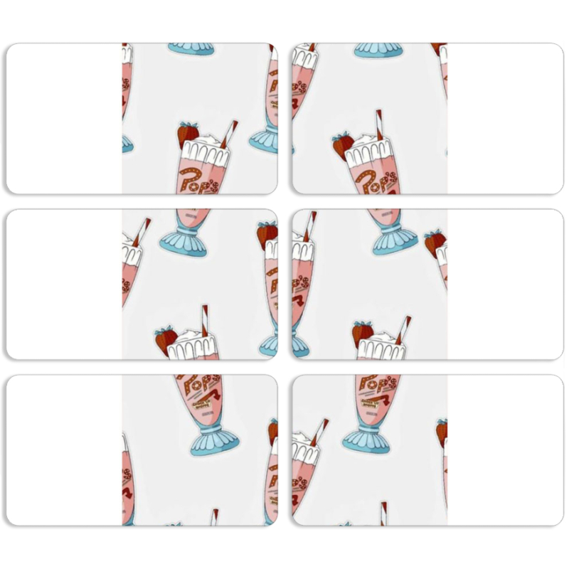 Магнитные фотопазлы 90 на 50 набор 6 штук 