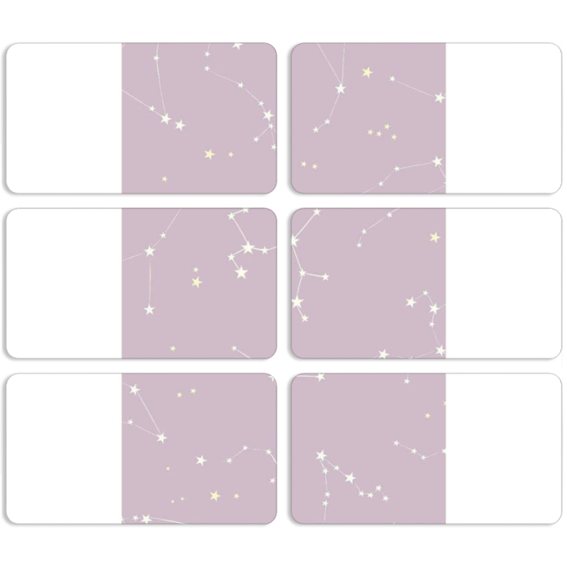 Магнитные фотопазлы 90 на 50 набор 6 штук 