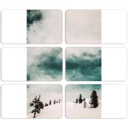 Магнитные фотопазлы 90 на 50 набор 6 штук 