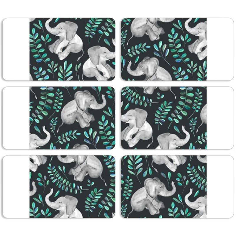 Магнитные фотопазлы 90 на 50 набор 6 штук 