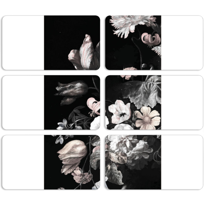 Магнитные фотопазлы 90 на 50 набор 6 штук 