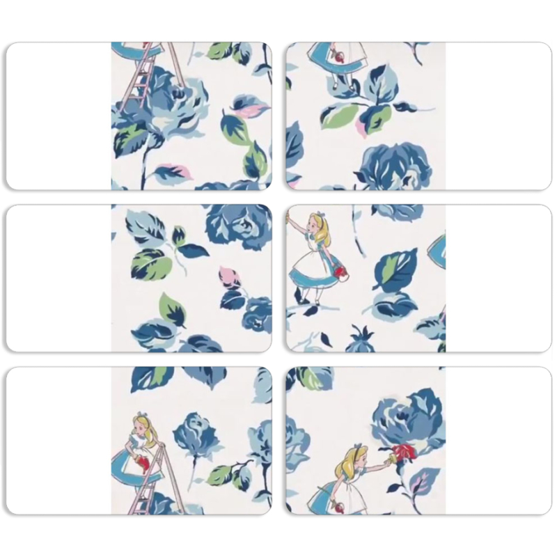 Магнитные фотопазлы 90 на 50 набор 6 штук 