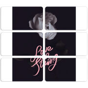 Магнитные фотопазлы 90 на 50 набор 6 штук 