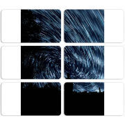 Магнитные фотопазлы 90 на 50 набор 6 штук 