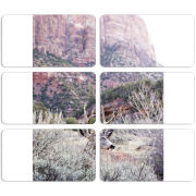 Магнитные фотопазлы 90 на 50 набор 6 штук 