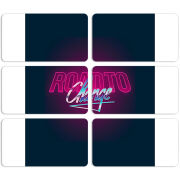 Магнитные фотопазлы 90 на 50 набор 6 штук 