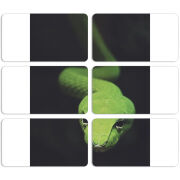 Магнитные фотопазлы 90 на 50 набор 6 штук 