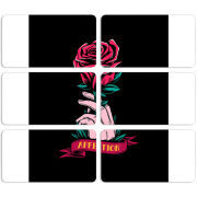 Магнитные фотопазлы 90 на 50 набор 6 штук 