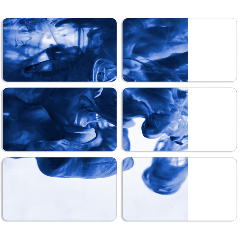 Магнитные фотопазлы 90 на 50 набор 6 штук 