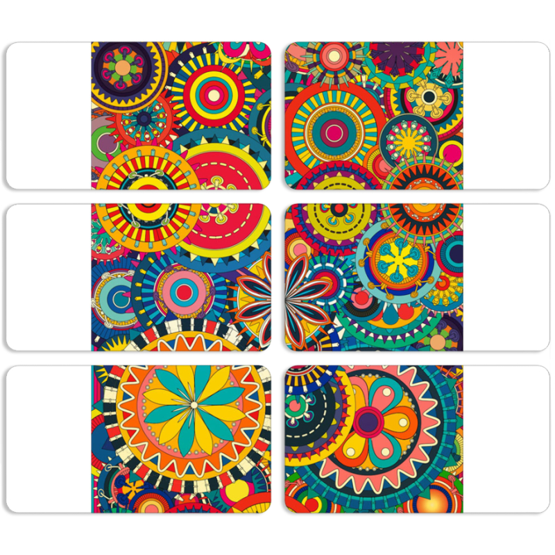 Магнитные фотопазлы 90 на 50 набор 6 штук Imaginarium