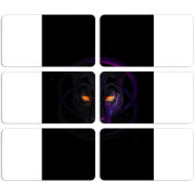 Магнитные фотопазлы 90 на 50 набор 6 штук 