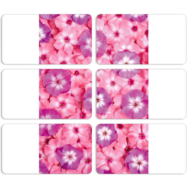 Магнитные фотопазлы 90 на 50 набор 6 штук 