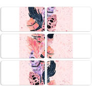 Магнитные фотопазлы 90 на 50 набор 6 штук 