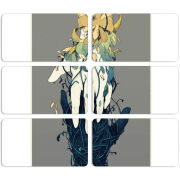 Магнитные фотопазлы 90 на 50 набор 6 штук Natures Hands