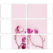 Магнитные фотопазлы 90 на 50 набор 6 штук 