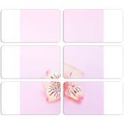 Магнитные фотопазлы 90 на 50 набор 6 штук 