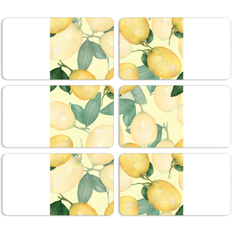 Магнитные фотопазлы 90 на 50 набор 6 штук 