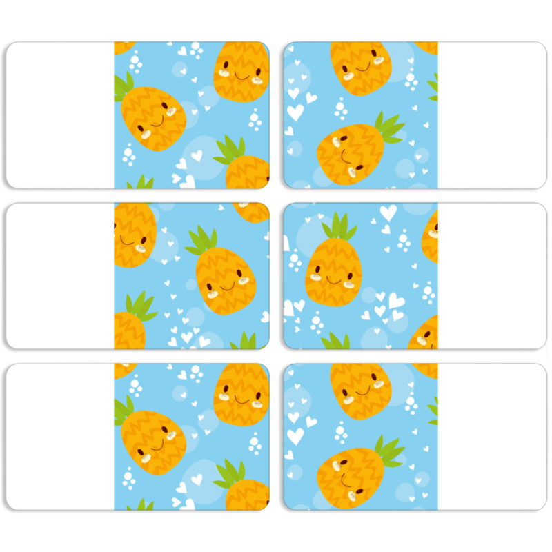 Магнитные фотопазлы 90 на 50 набор 6 штук 