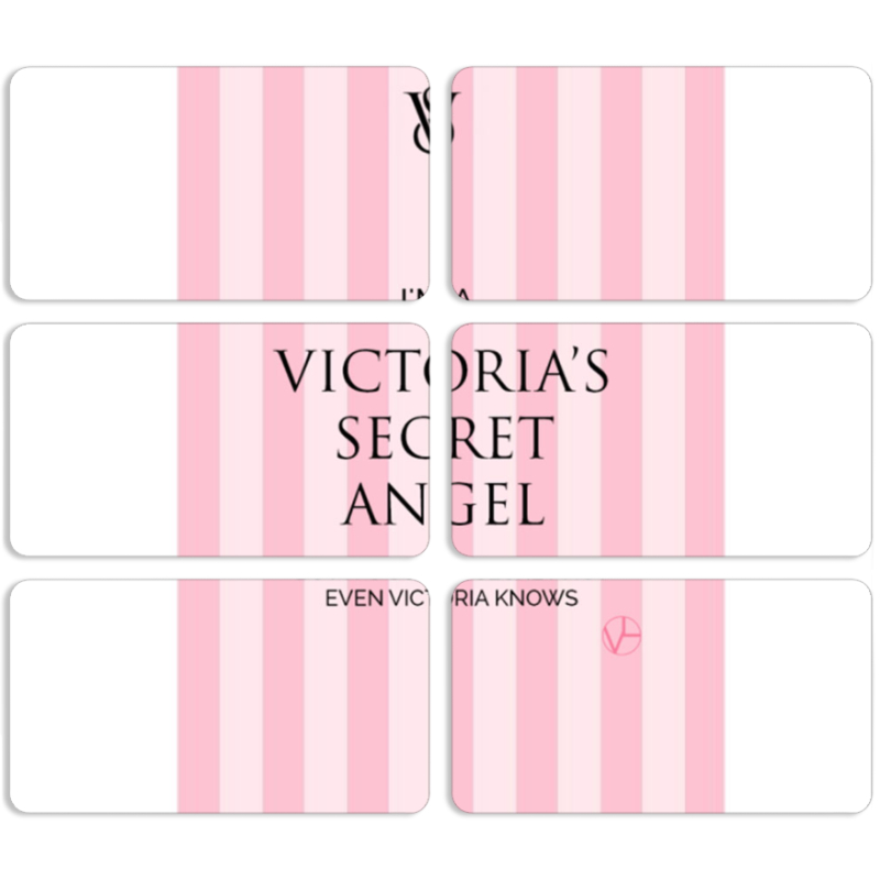 Магнитные фотопазлы 90 на 50 набор 6 штук 