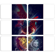 Магнитные фотопазлы 90 на 50 набор 6 штук 