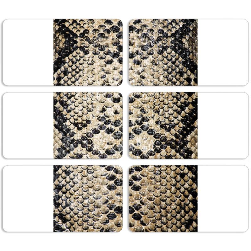 Магнитные фотопазлы 90 на 50 набор 6 штук 