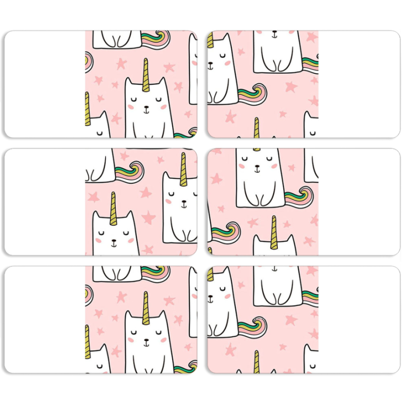 Магнитные фотопазлы 90 на 50 набор 6 штук 