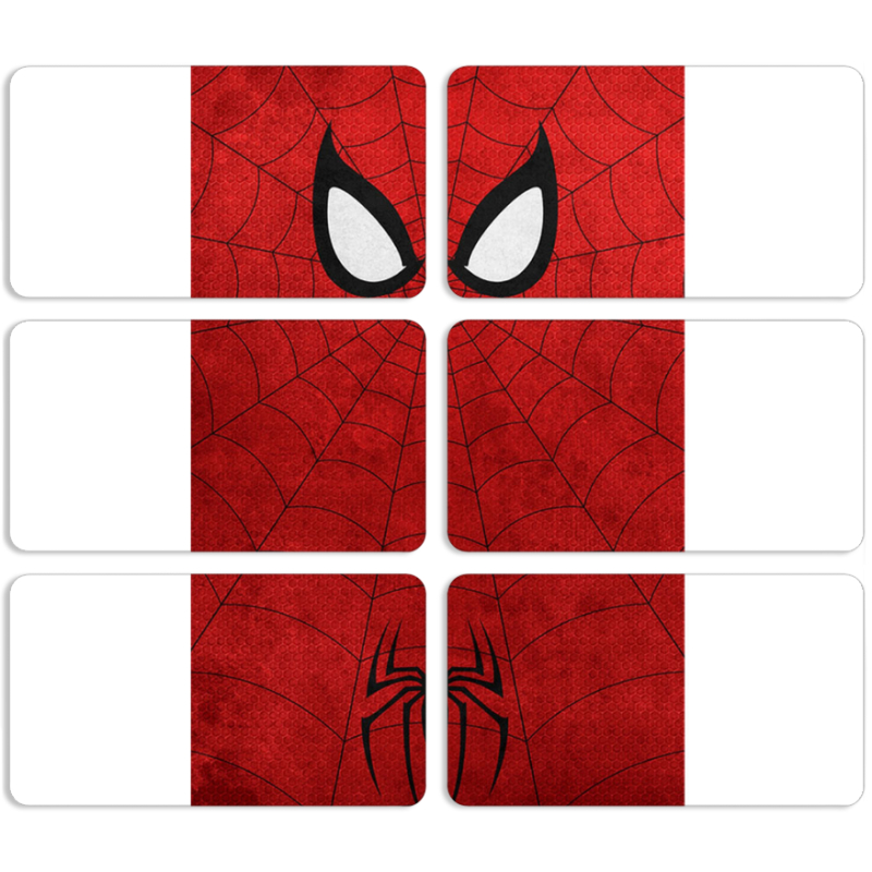 Магнитные фотопазлы 90 на 50 набор 6 штук 