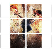 Магнитные фотопазлы 90 на 50 набор 6 штук 