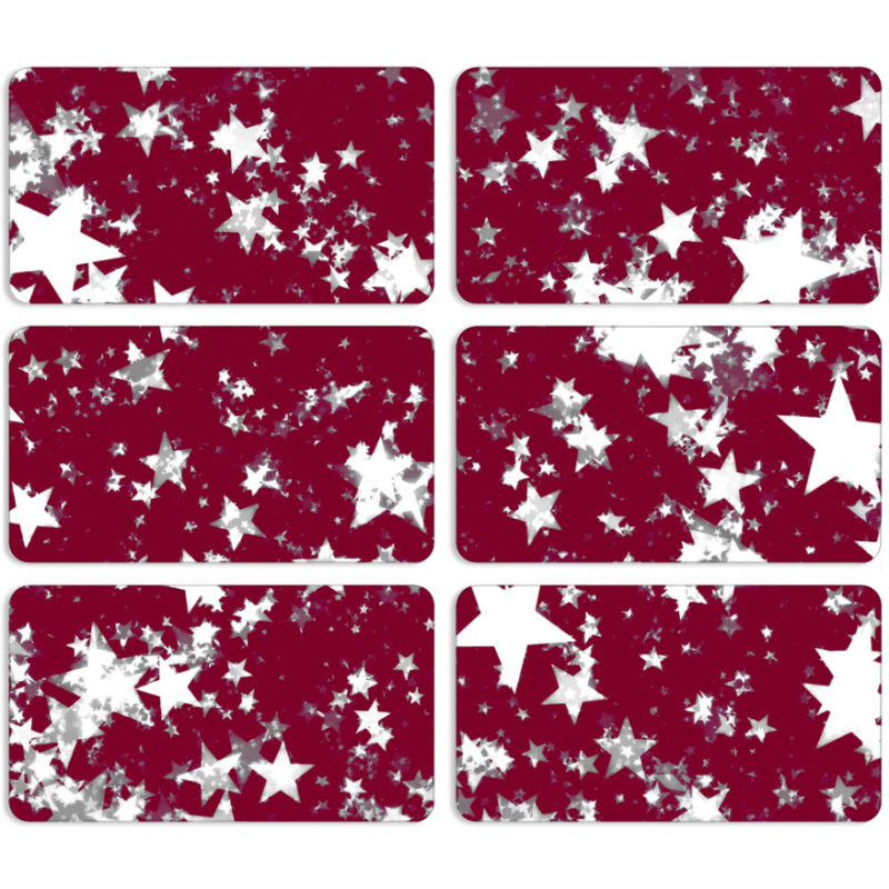 Магнитные фотопазлы 90 на 50 набор 6 штук 