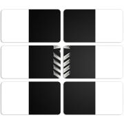 Магнитные фотопазлы 90 на 50 набор 6 штук 