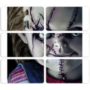 Магнитные фотопазлы 90 на 50 набор 6 штук 