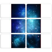 Магнитные фотопазлы 90 на 50 набор 6 штук 