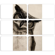 Магнитные фотопазлы 90 на 50 набор 6 штук 