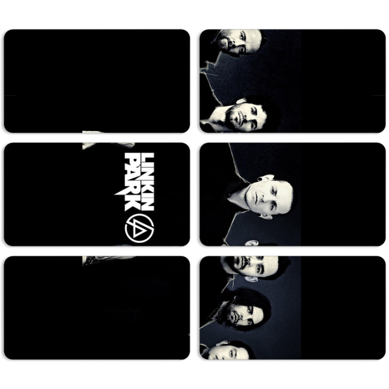 Магнитные фотопазлы 90 на 50 набор 6 штук 