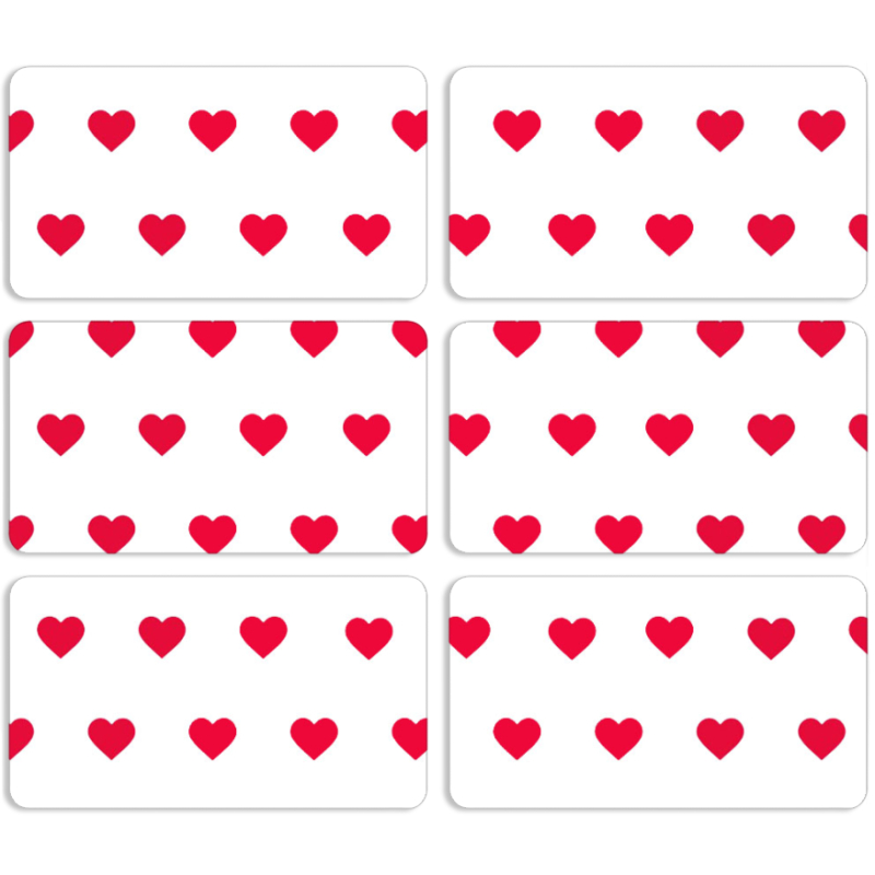 Магнитные фотопазлы 90 на 50 набор 6 штук 