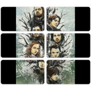 Магнитные фотопазлы 90 на 50 набор 6 штук 