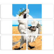 Магнитные фотопазлы 90 на 50 набор 6 штук 