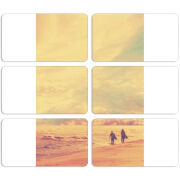 Магнитные фотопазлы 90 на 50 набор 6 штук 