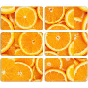 Магнитные фотопазлы 90 на 50 набор 6 штук 