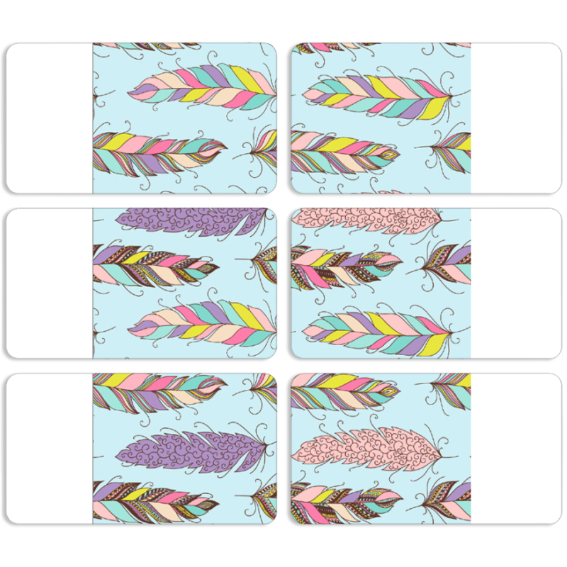 Магнитные фотопазлы 90 на 50 набор 6 штук 