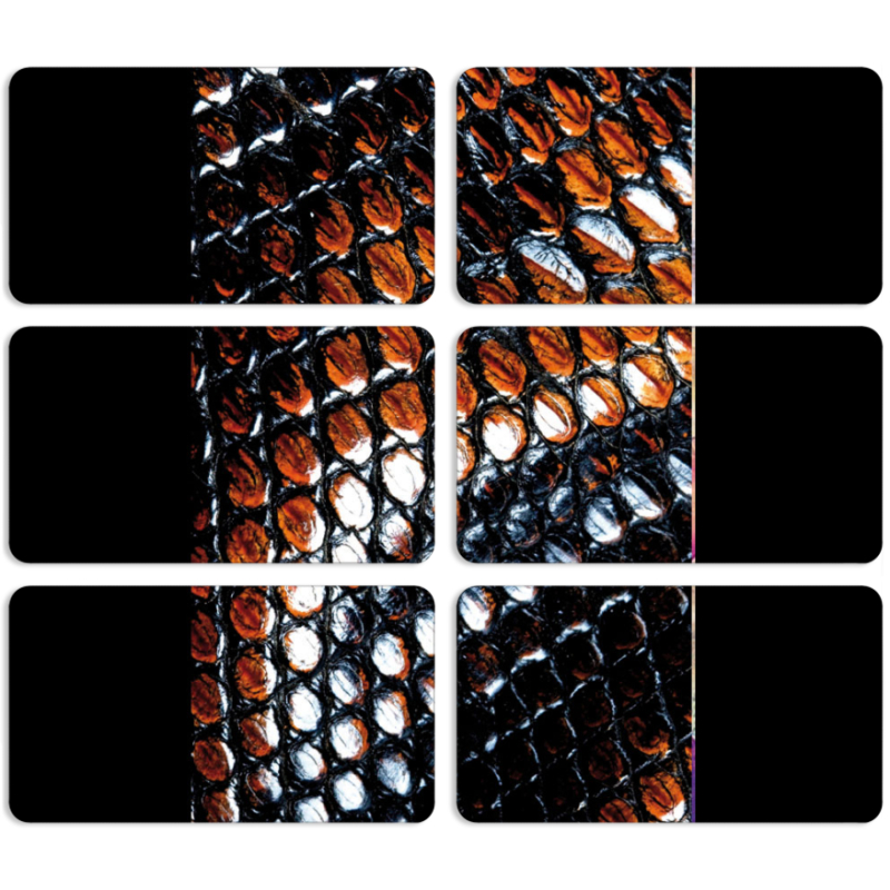 Магнитные фотопазлы 90 на 50 набор 6 штук 