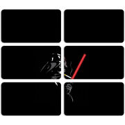 Магнитные фотопазлы 90 на 50 набор 6 штук 