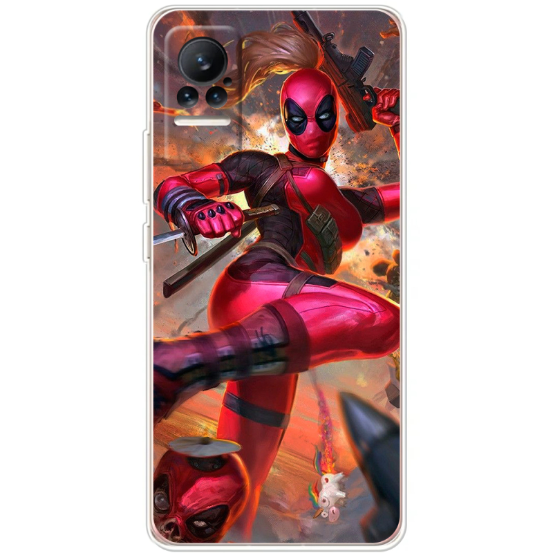 Чехол BoxFace Xiaomi Civi / Civi 1S Woman Deadpool