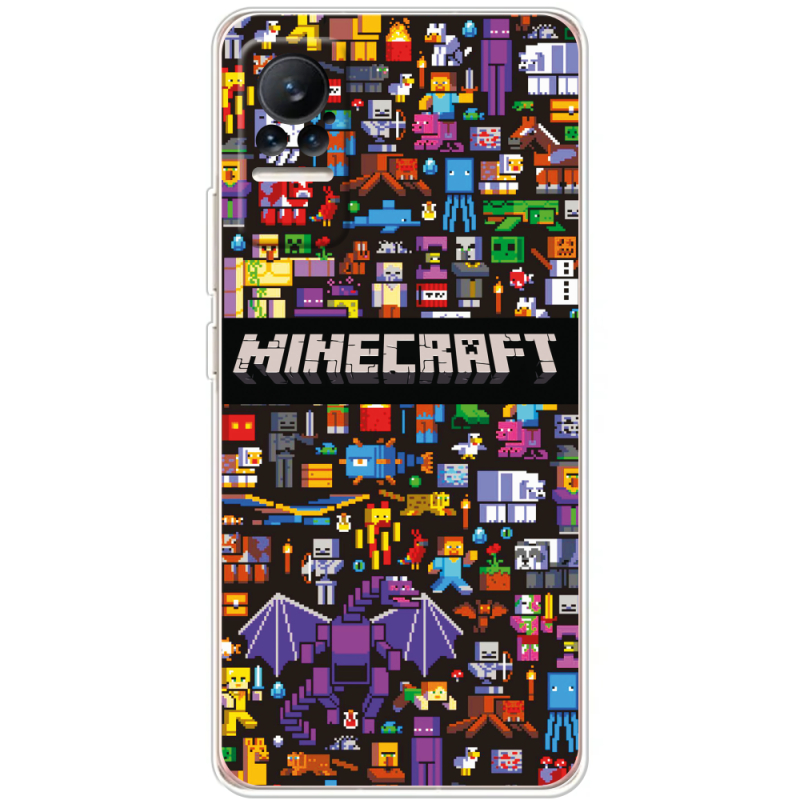 Чехол BoxFace Xiaomi Civi / Civi 1S Minecraft Mobbery