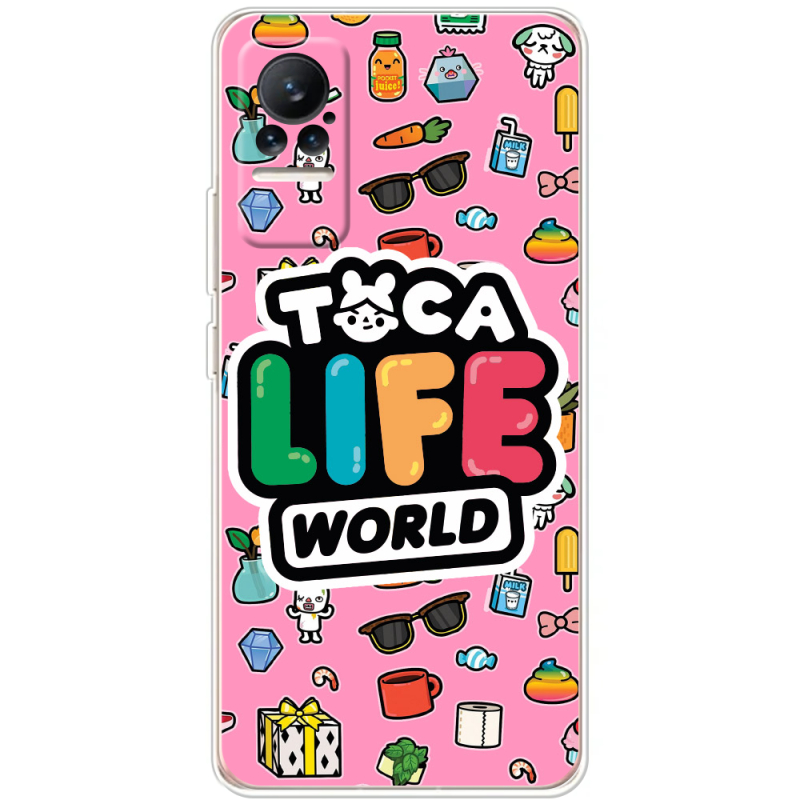 Чехол BoxFace Xiaomi Civi / Civi 1S Toca Boca Life World