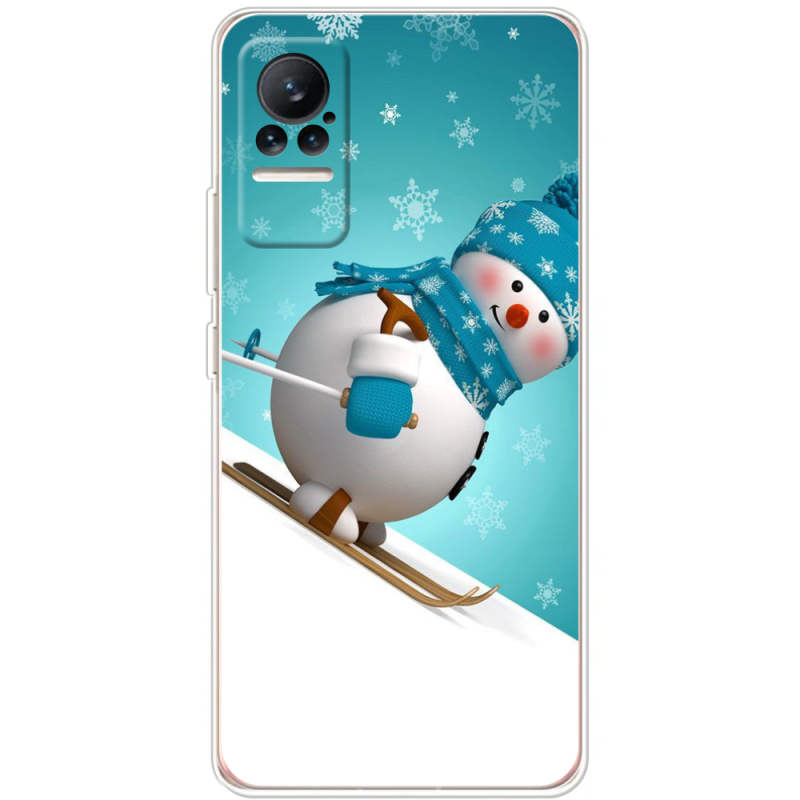 Чехол BoxFace Xiaomi Civi / Civi 1S Skier Snowman