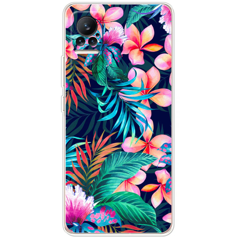 Чехол BoxFace Xiaomi Civi / Civi 1S flowers in the tropics