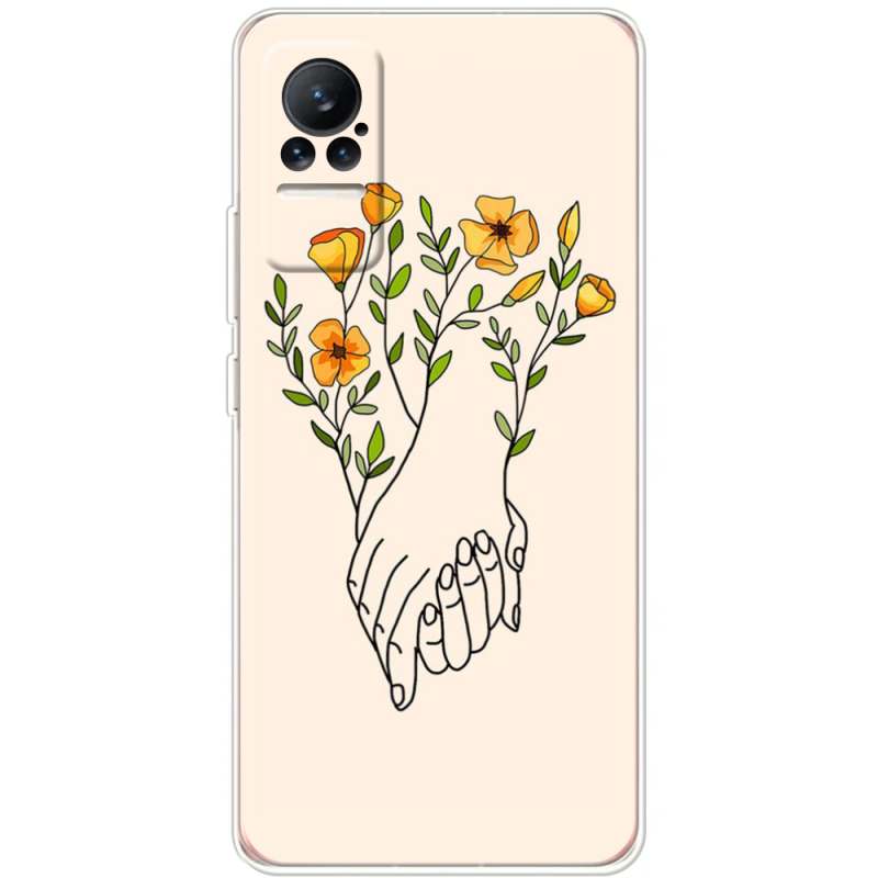 Чехол BoxFace Xiaomi Civi / Civi 1S Flower Hands