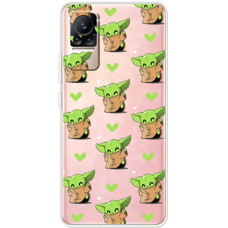 Прозрачный чехол BoxFace Xiaomi Civi / Civi 1S Pattern Baby Yoda